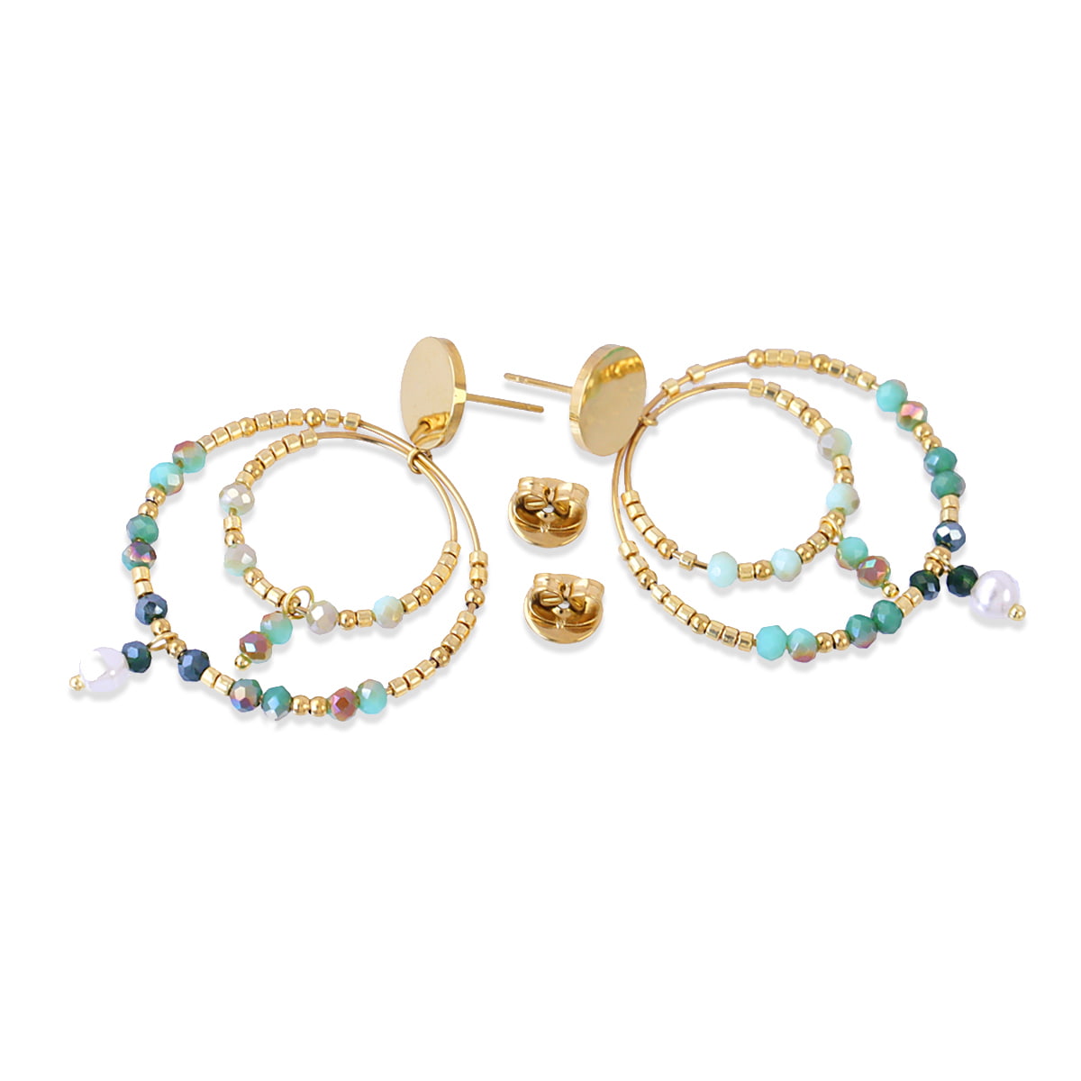 Pendientes Casual Sundrop Turquesa Anartxy