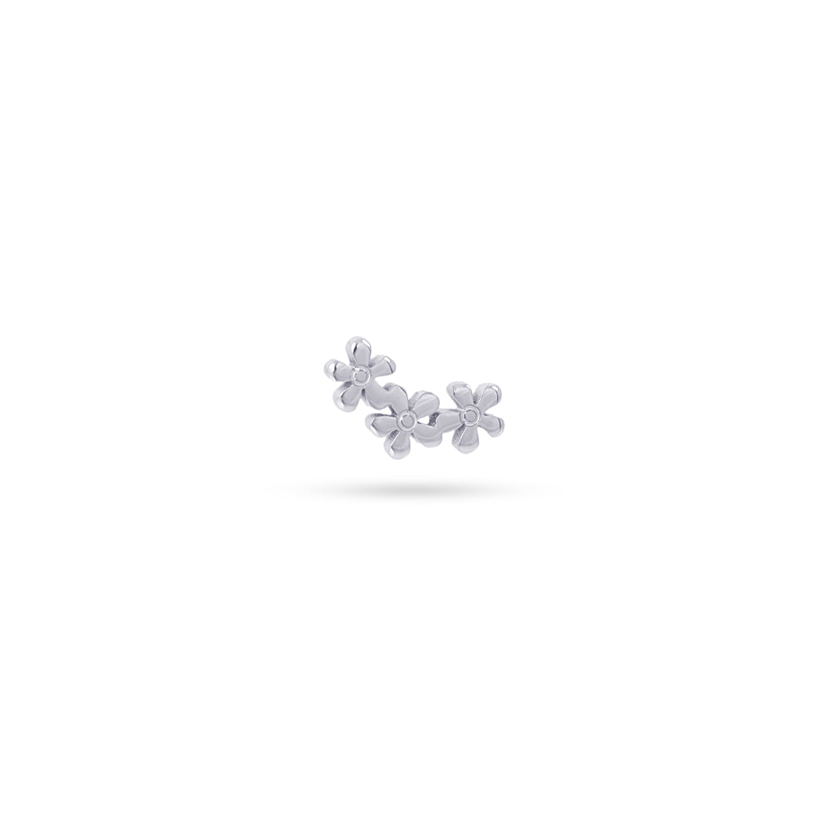Piercing Flowers Plateado Anartxy
