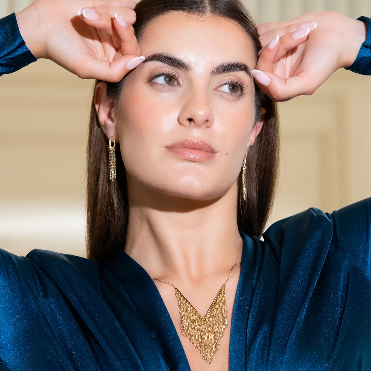 Pendientes Rainfall Sway Dorado Anartxy