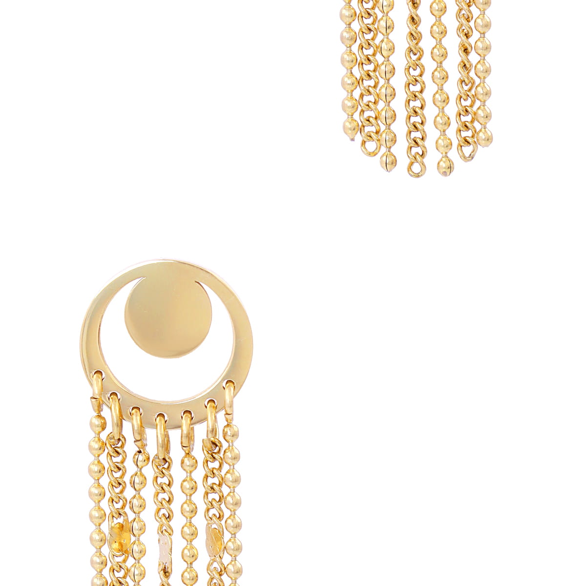 Pendientes Rainfall Ethereal Dorado Anartxy