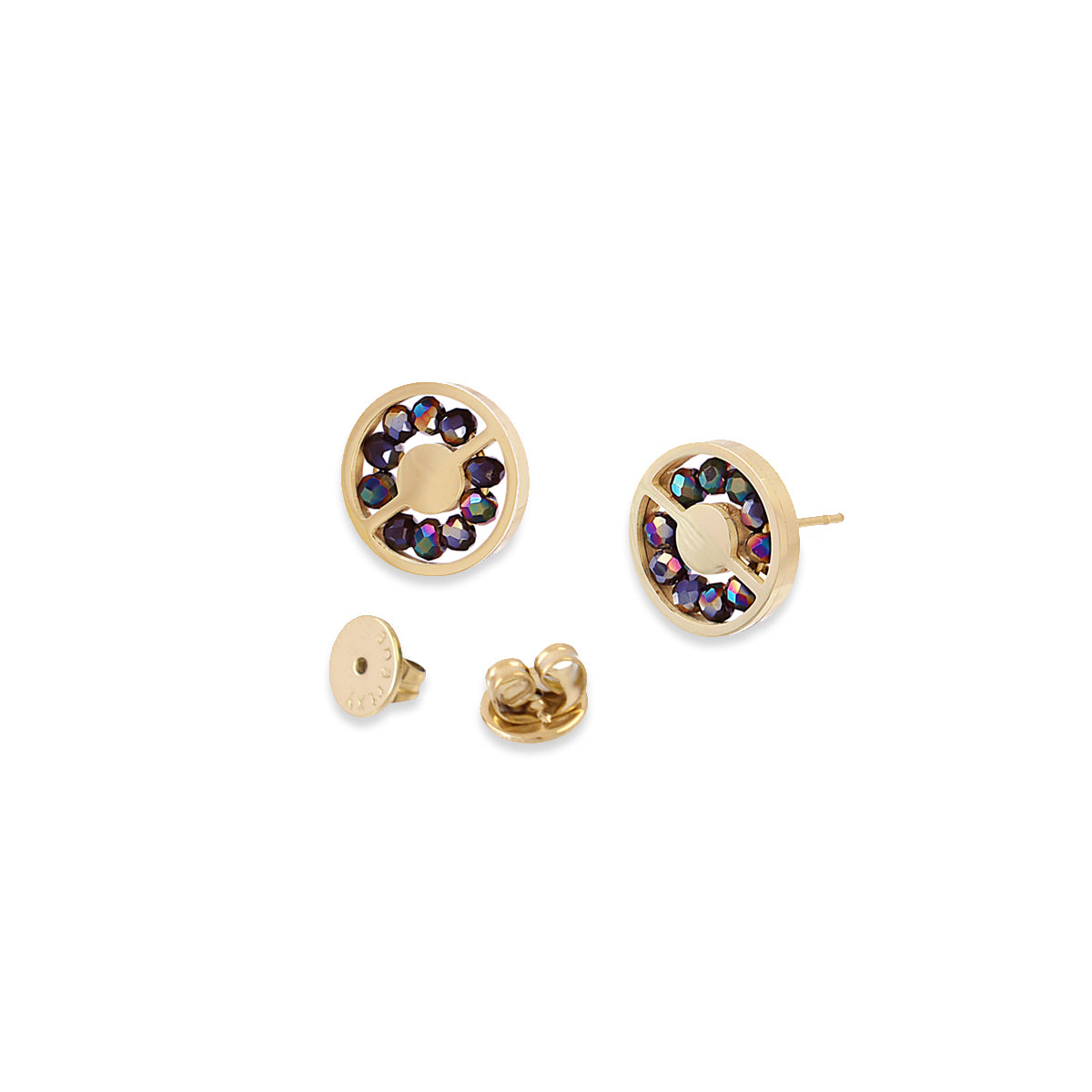Pendientes Levity Flicky Negro Anartxy