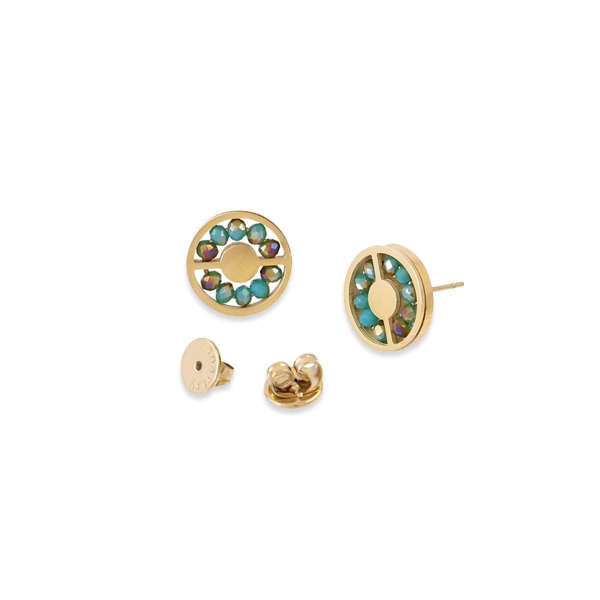Pendientes Levity Flicky Turquesa Anartxy