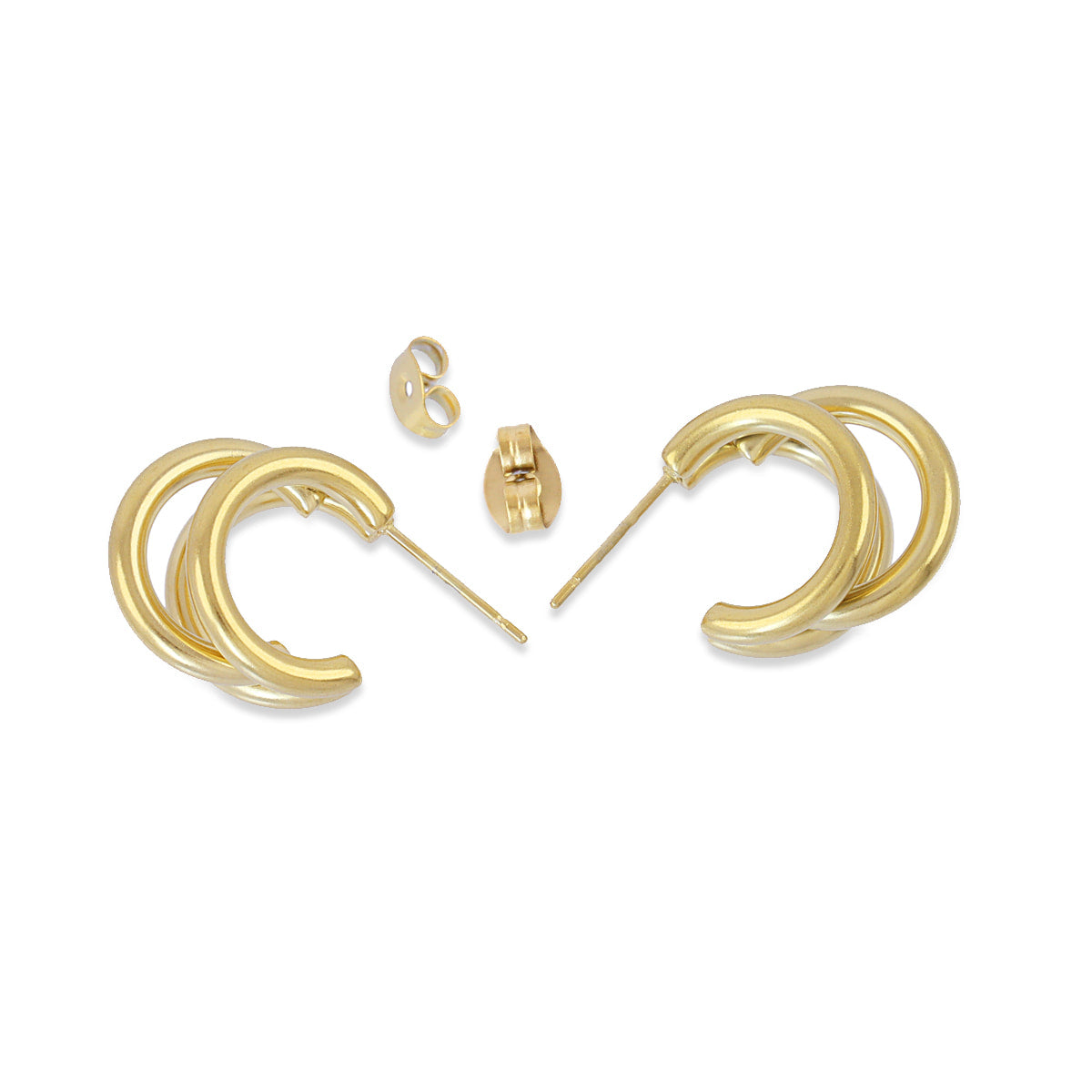 Pendientes Essentials Glide Dorado Anartxy