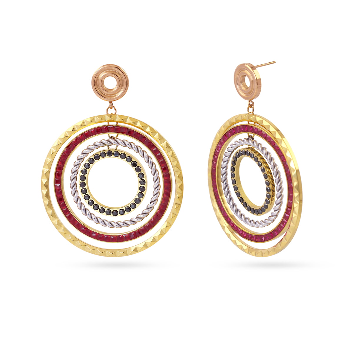 Pendientes Vandal Crush Combinado Anartxy