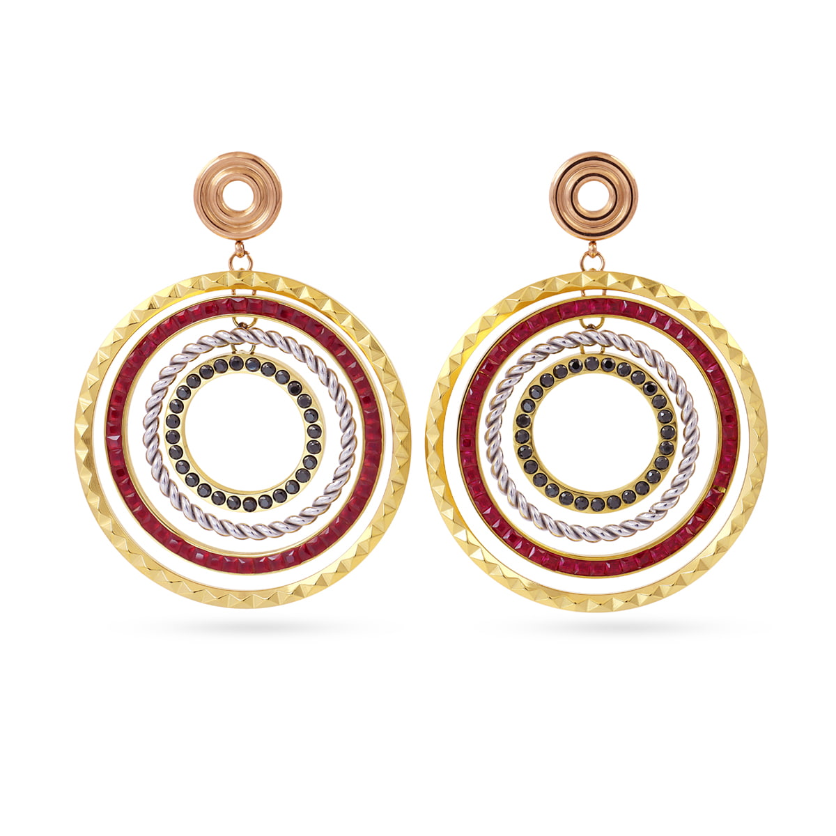 Pendientes Vandal Crush Combinado Anartxy