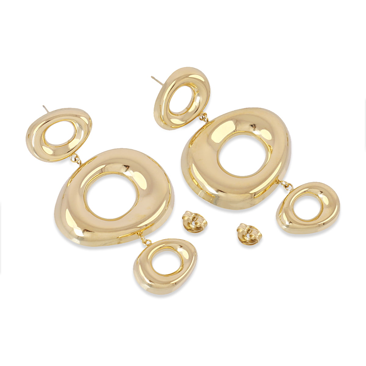 Pendientes Melt Lixia Dorado Anartxy