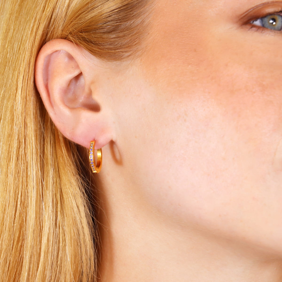 Pendientes Sparkle Lixia Morado 1 Anartxy