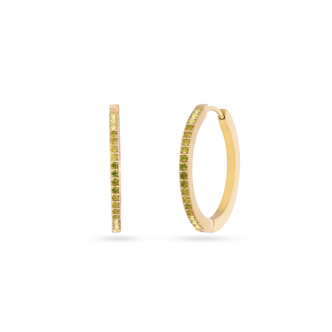 Pendientes Sparkle Zirelle Verde 1 Anartxy