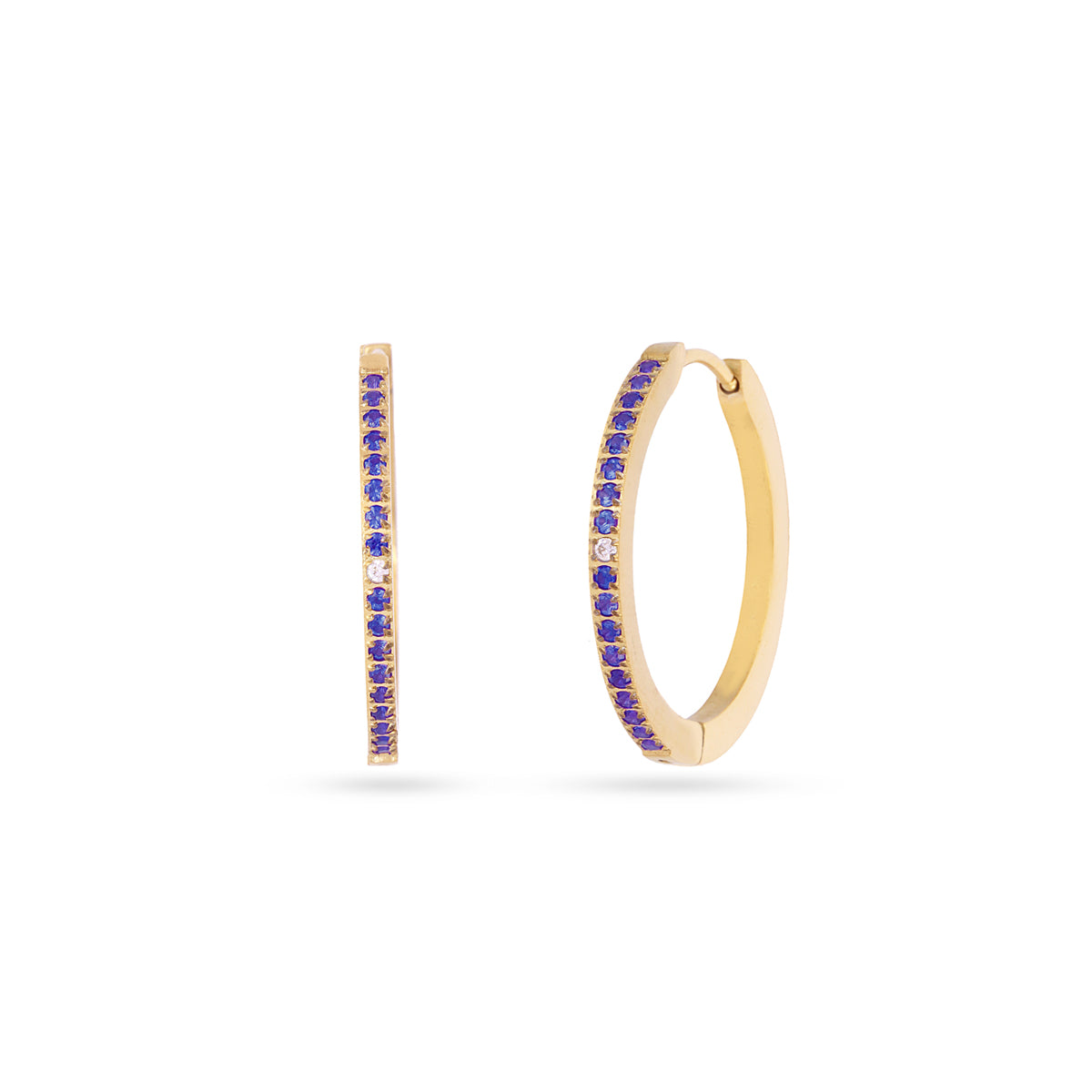 Pendientes Sparkle Zirelle Azul 2 Anartxy