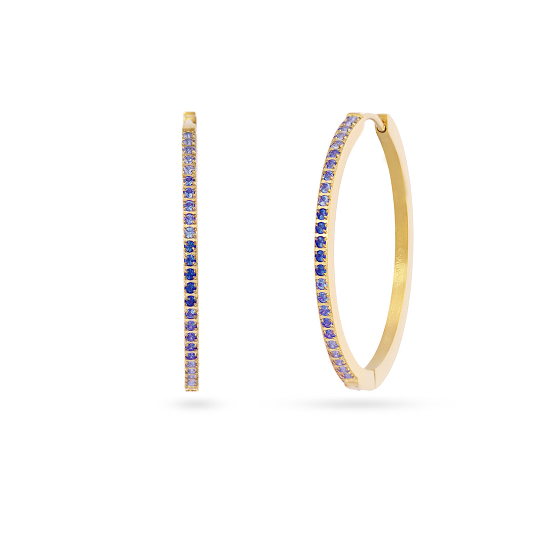 Pendientes Sparkle Luniva Morado 1 Anartxy