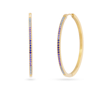 Pendientes Sparkle Zanira Azul 1 Anartxy