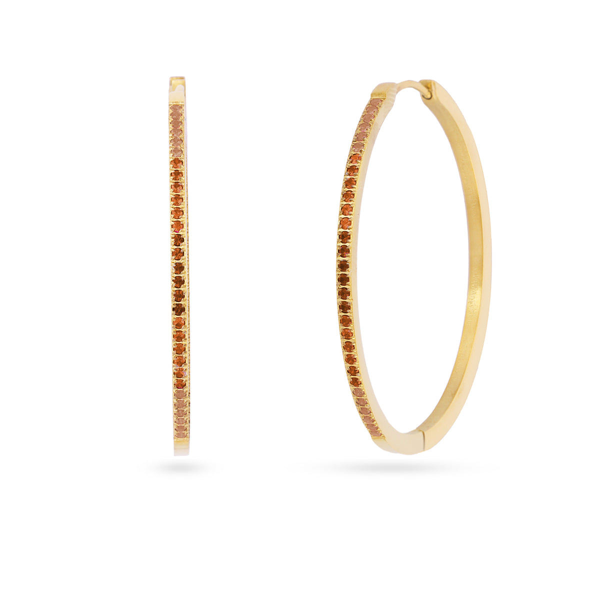 Pendientes Sparkle Zanira Café 1 Anartxy