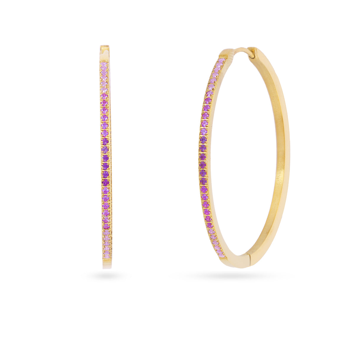 Pendientes Sparkle Zanira Morado 1 Anartxy