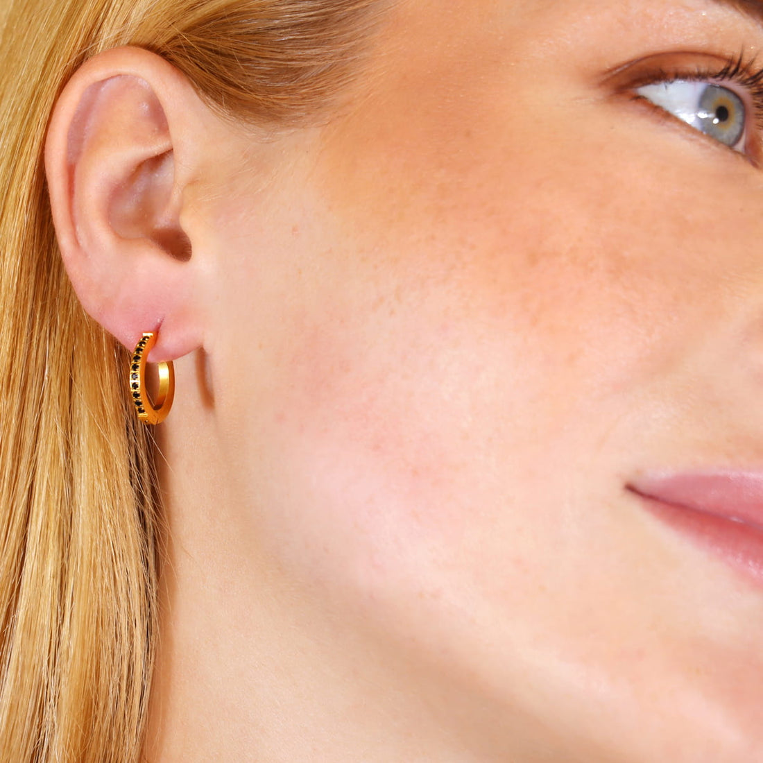 Pendientes Sparkle Elyra Dorado Anartxy