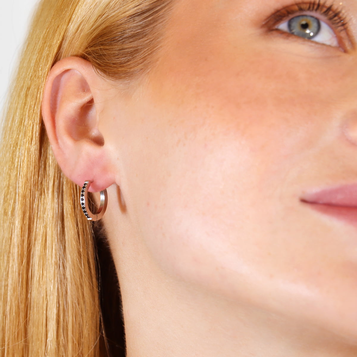 Pendientes Sparkle Elyra Plateado Anartxy