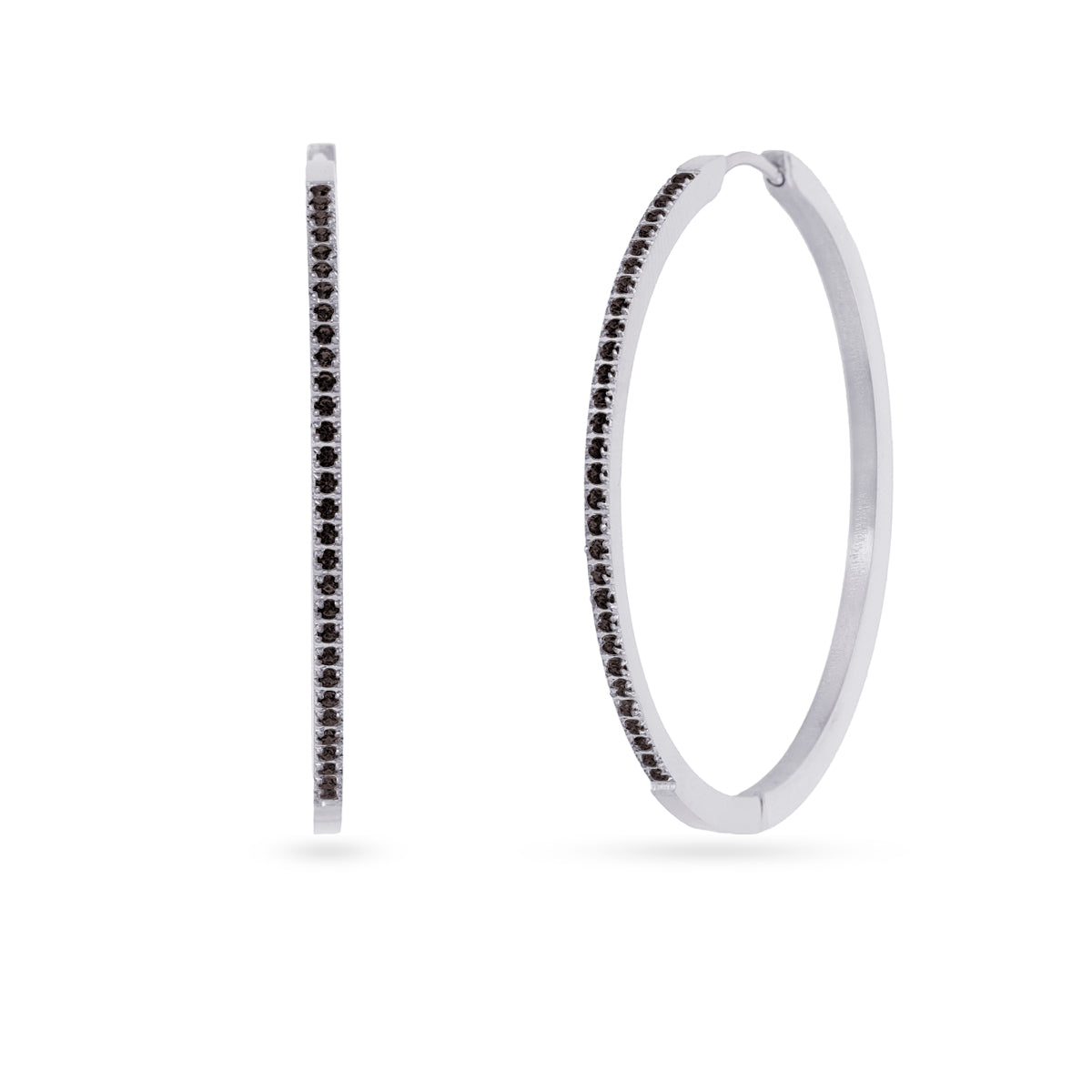 Pendientes Sparkle Sienna Plateado Anartxy