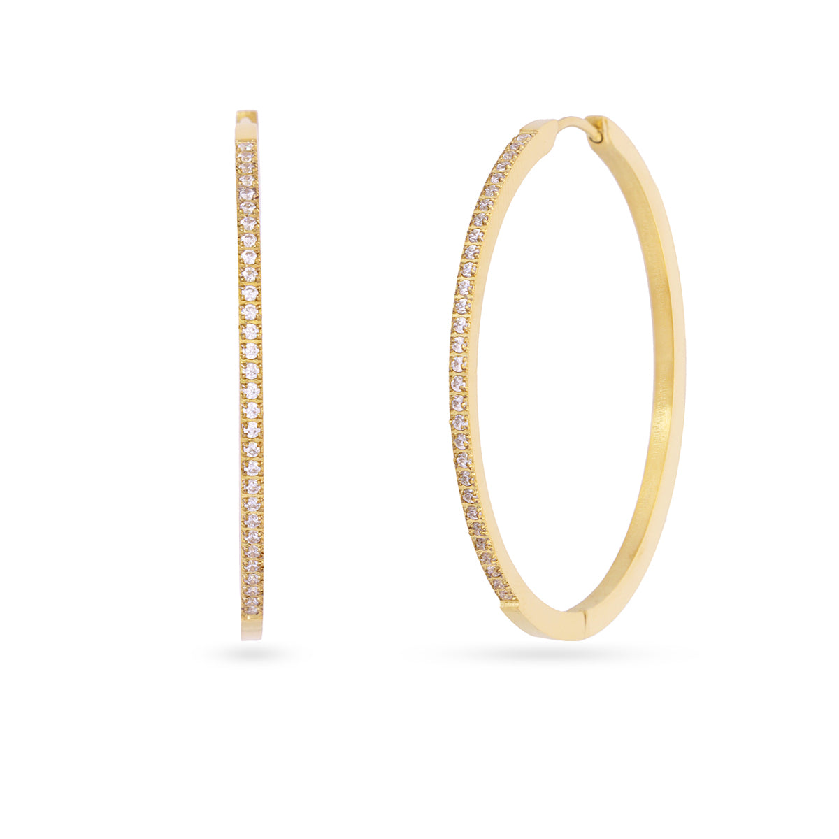 Pendientes Sparkle Glowee Dorado Anartxy