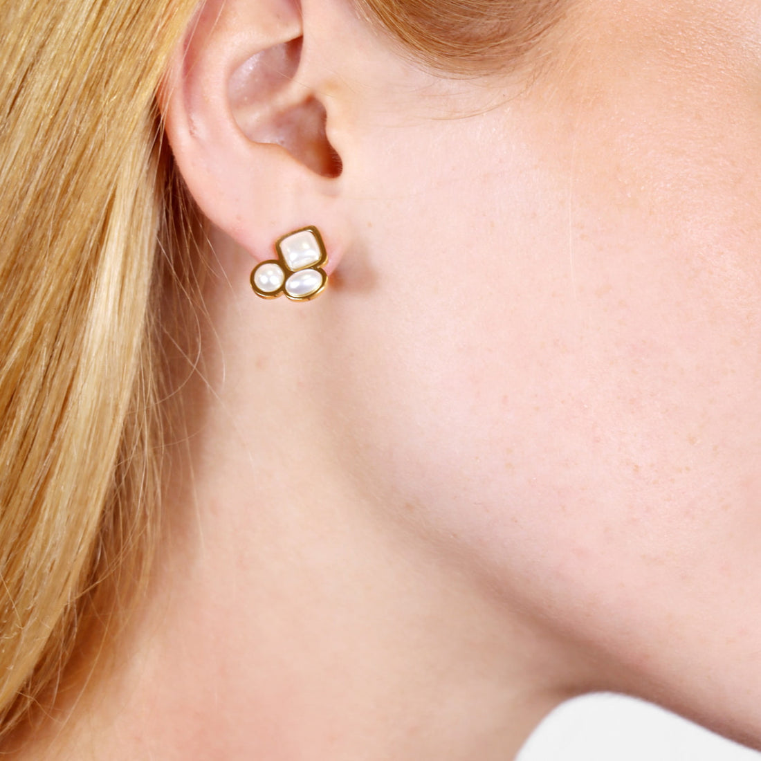 Pendientes Whim Caelia Dorado Anartxy