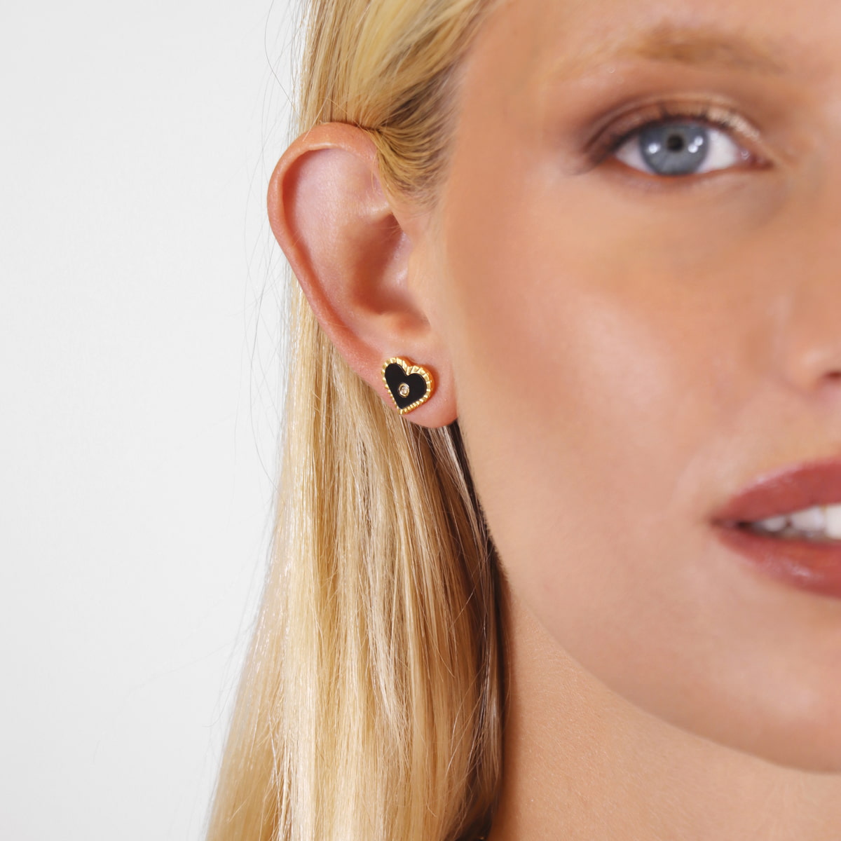 Pendientes Mystic Ethereal Negro Anartxy