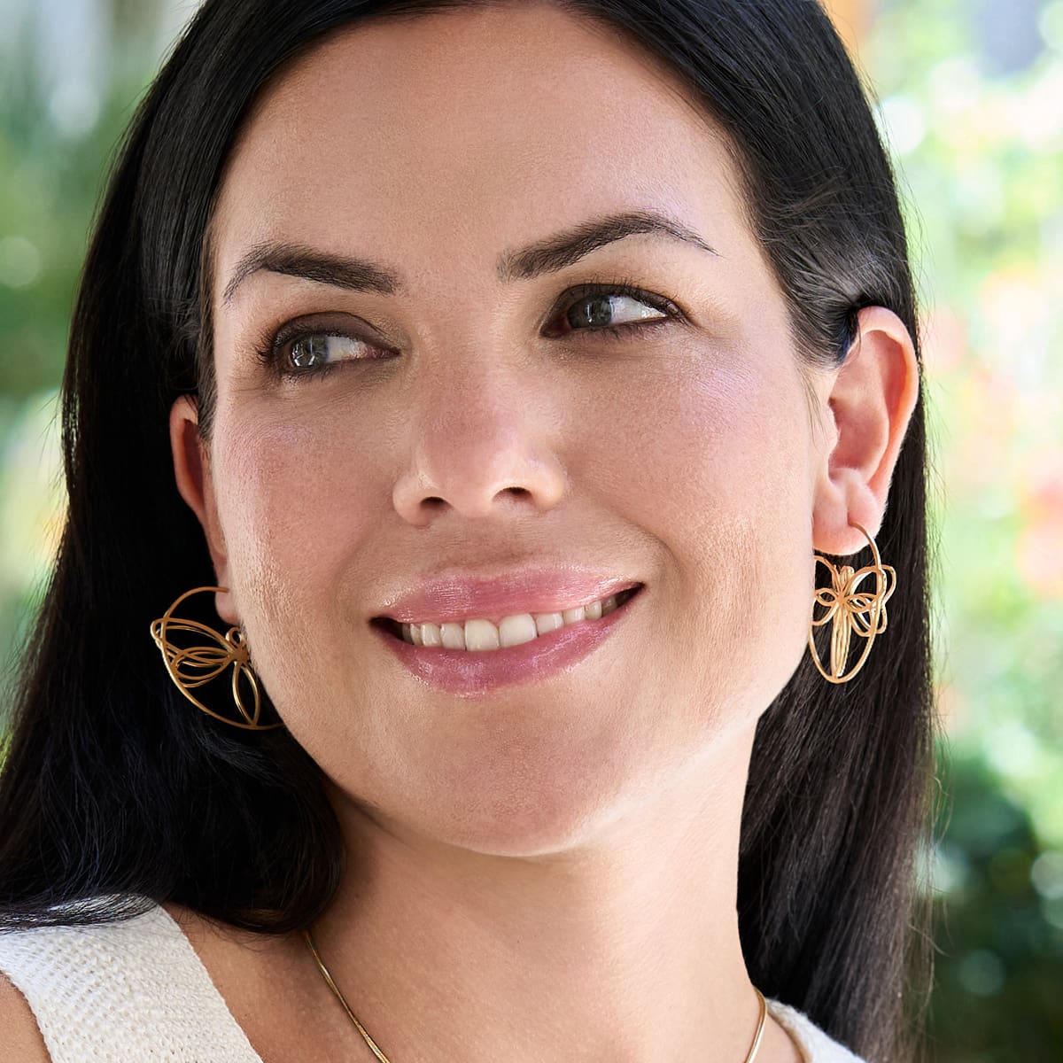 Pendientes Kaleia Aeris Dorado Anartxy