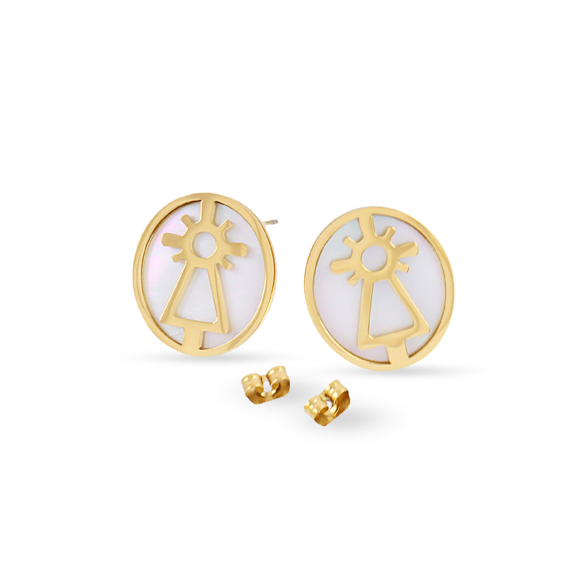 Pendientes Faith Elyra Dorado Anartxy