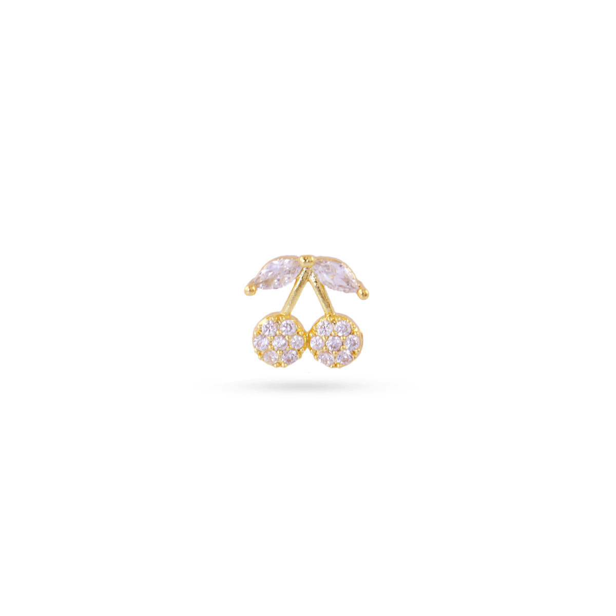 Piercing Cherry Blush Dorado Anartxy