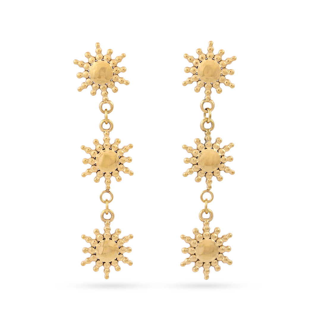 Pendientes Coast Orisa Dorado Anartxy