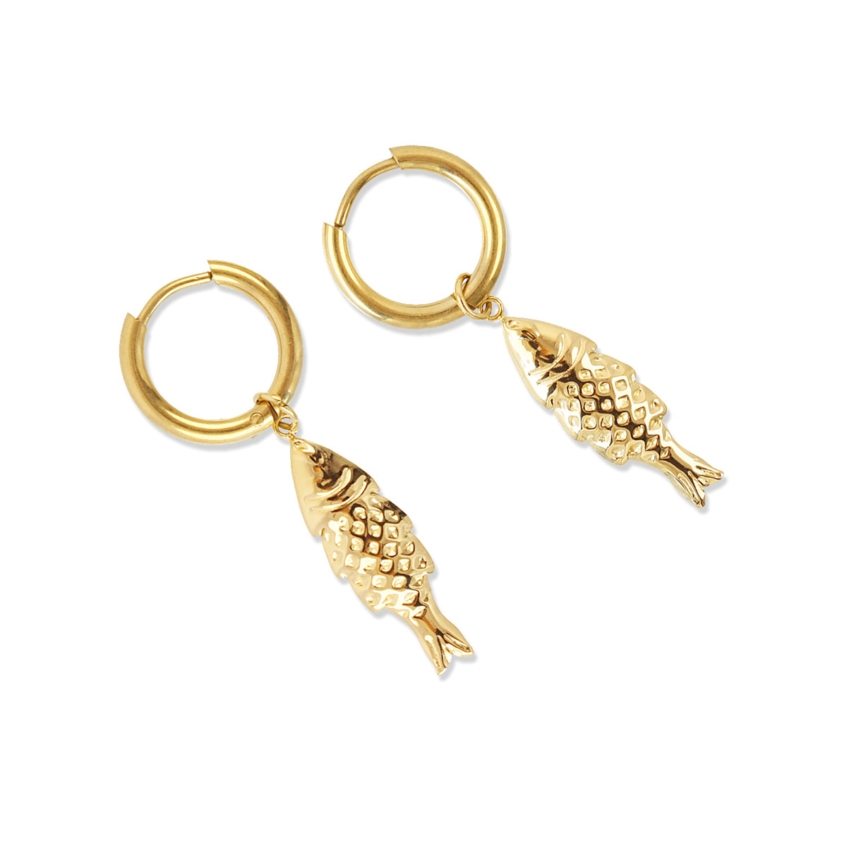 Pendientes Coast Guppy Dorado Anartxy