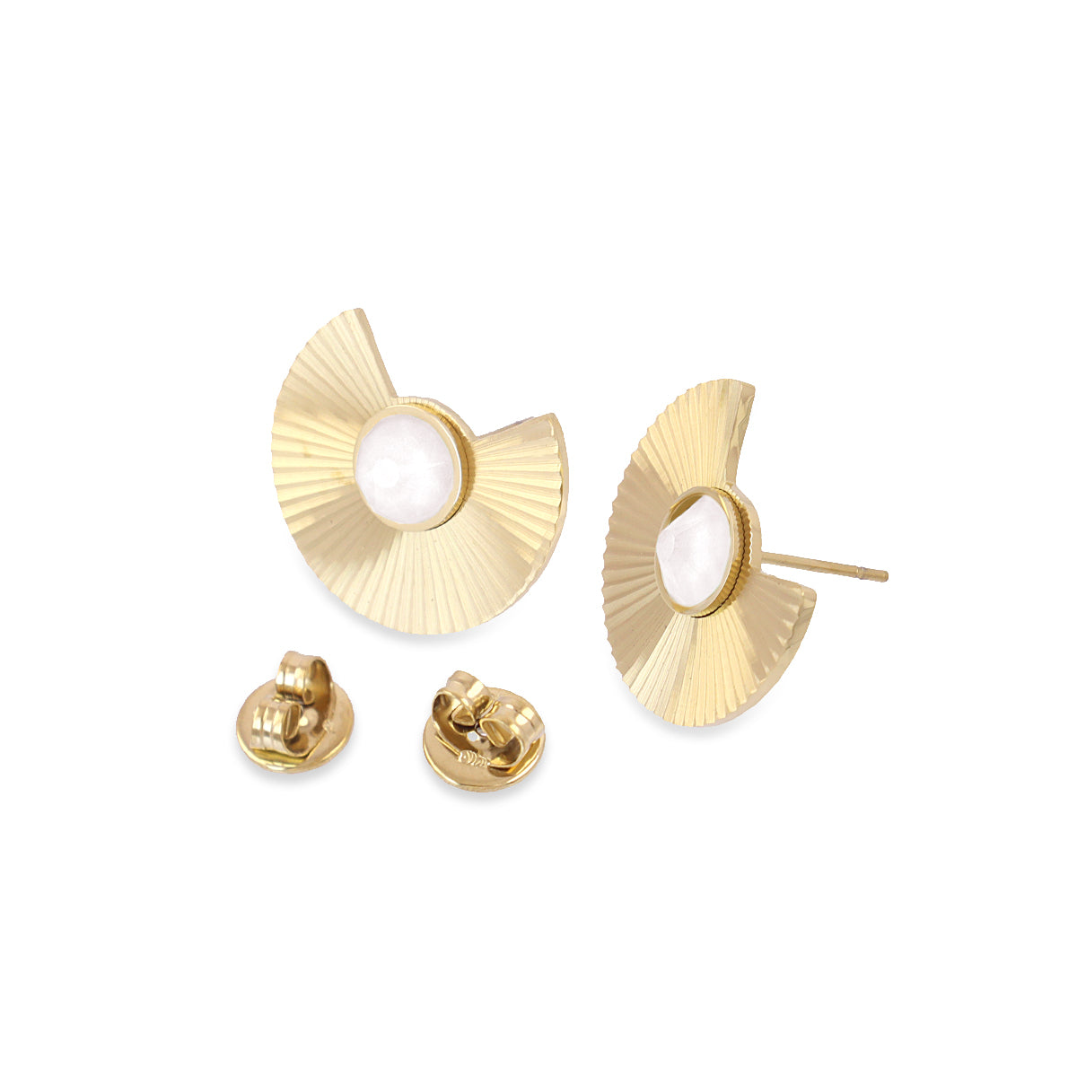 Pendientes Prisma Elux Blanco Anartxy