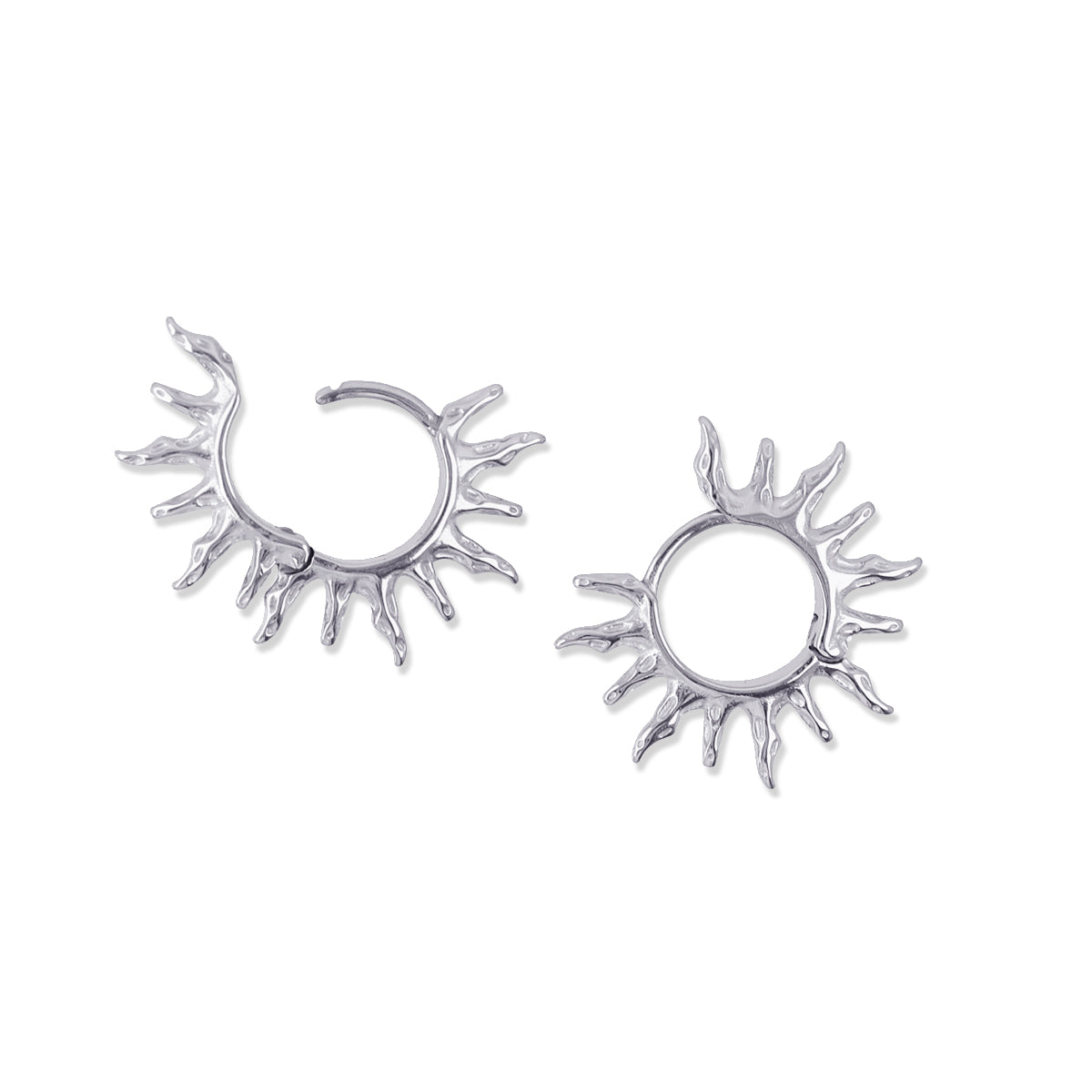 Pendientes Coast Serai Plateado Anartxy