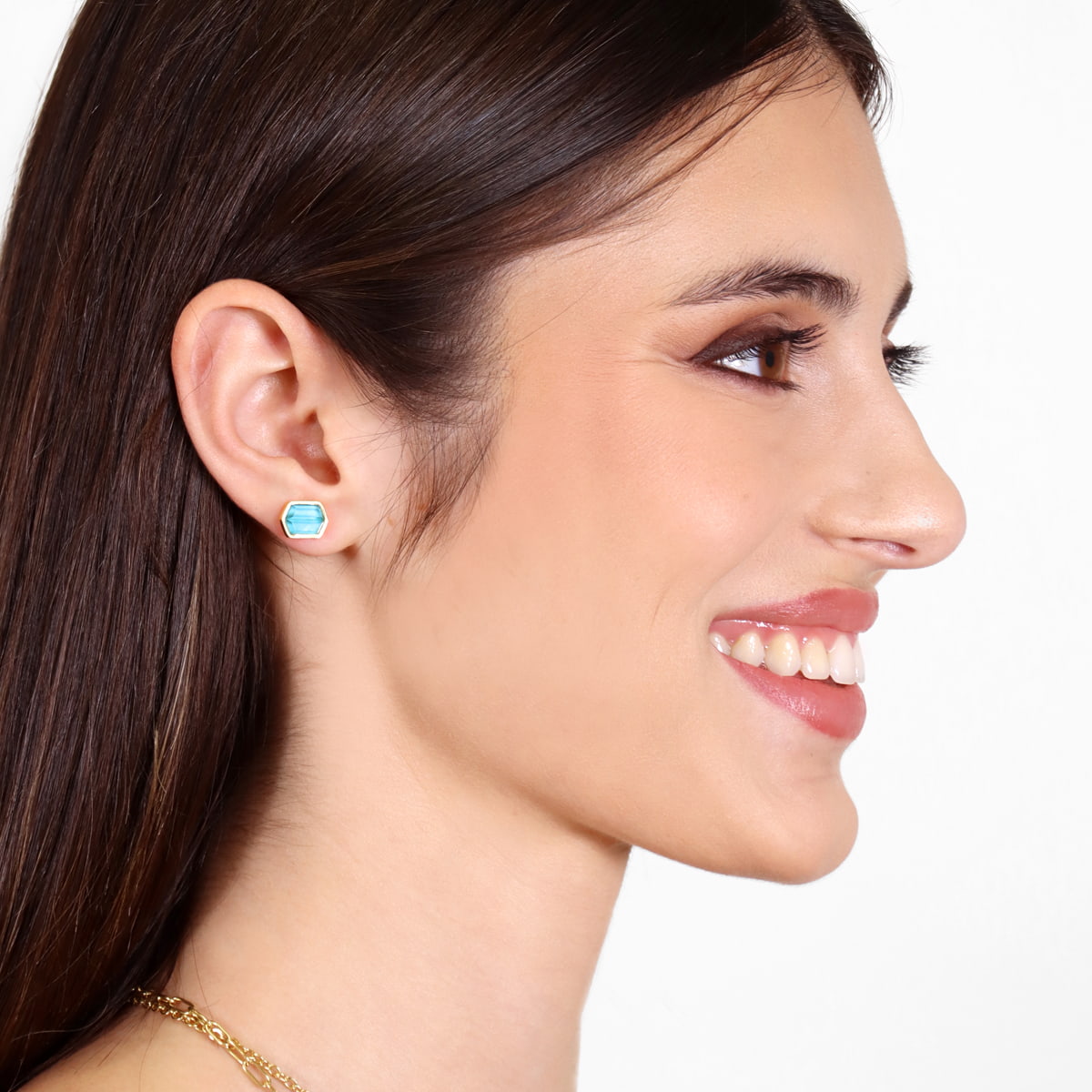 Pendientes Gleam Kaelis Turquesa Anartxy