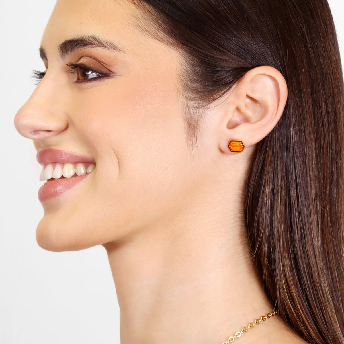 Pendientes Gleam Kaelis Naranja Anartxy