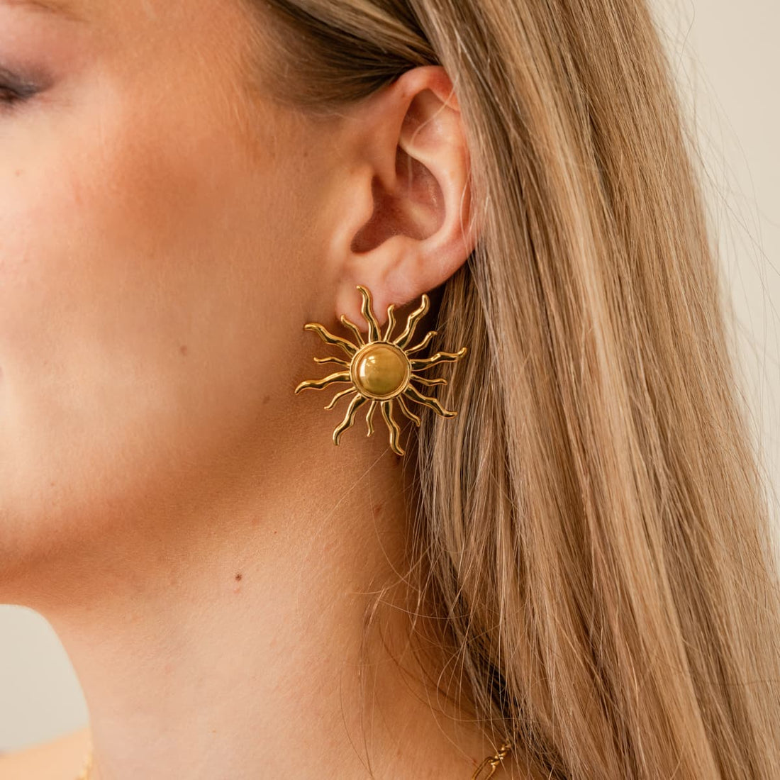 Pendientes Coast Golda Dorado Anartxy