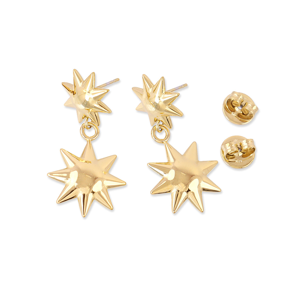 Pendientes Essentials Guide Dorado Anartxy