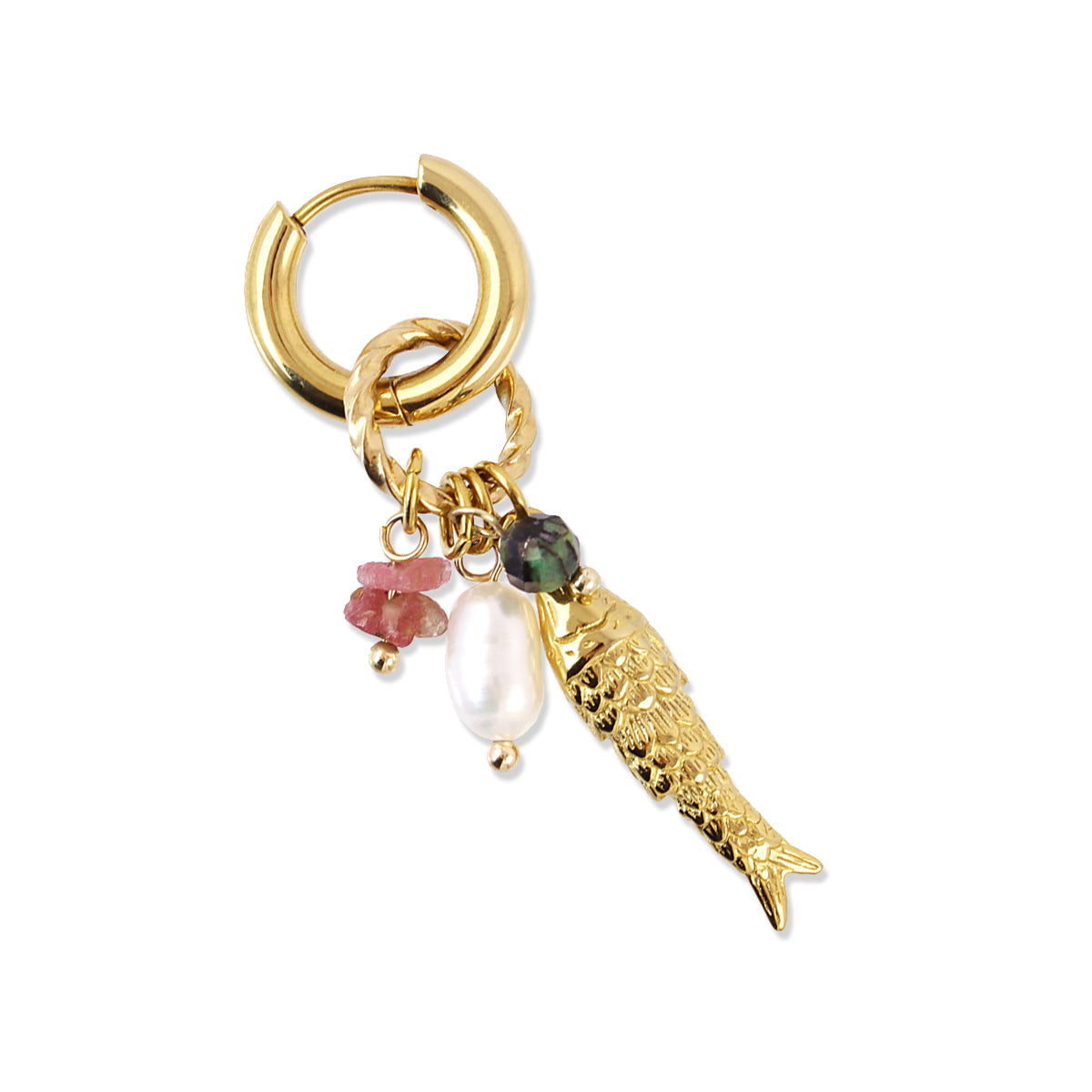 Pendientes Coast Sealyn Dorado Anartxy