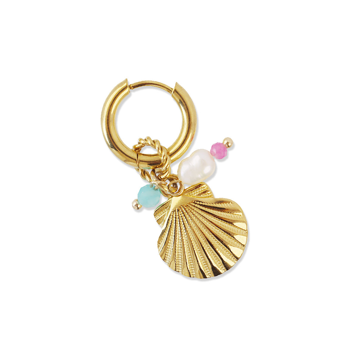 Pendientes Coast Attica Dorado Anartxy