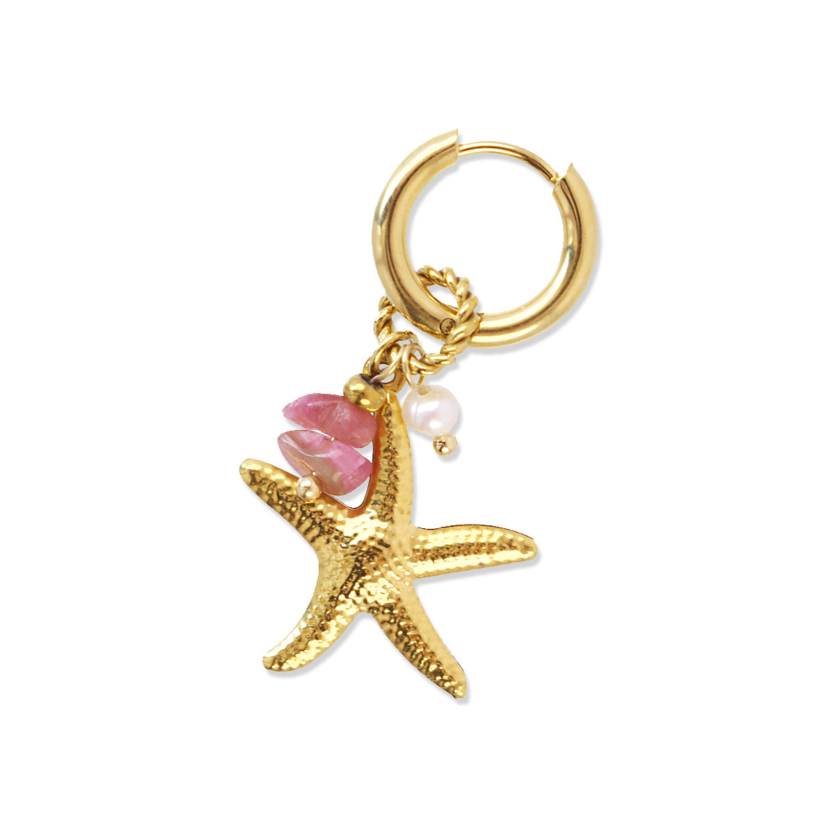 Pendientes Coast Mare Dorado Anartxy