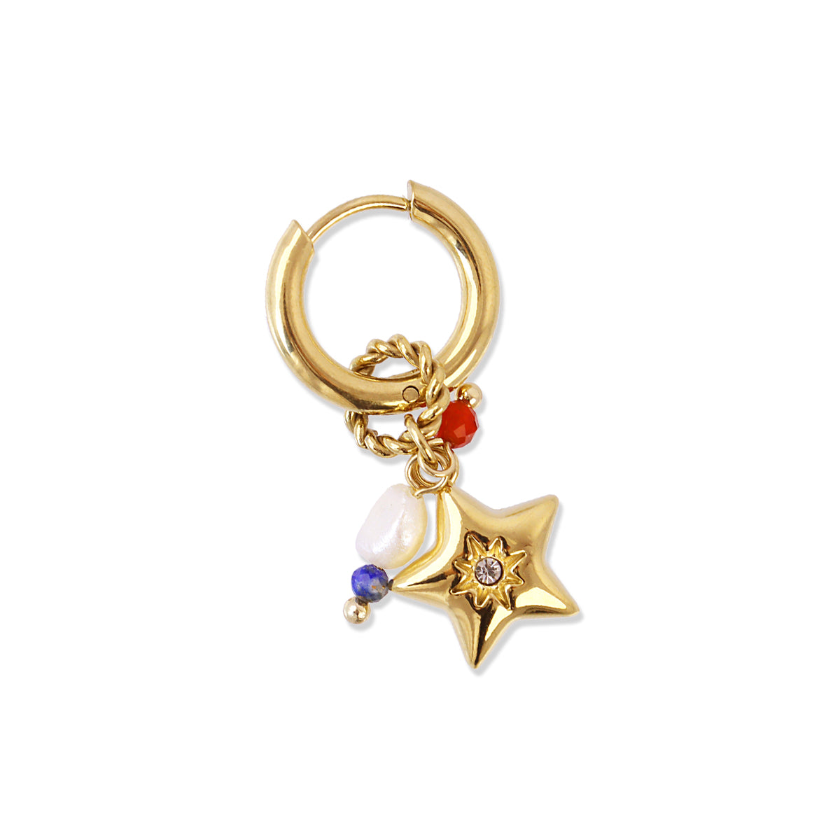 Pendientes Coast Sevara Dorado Anartxy