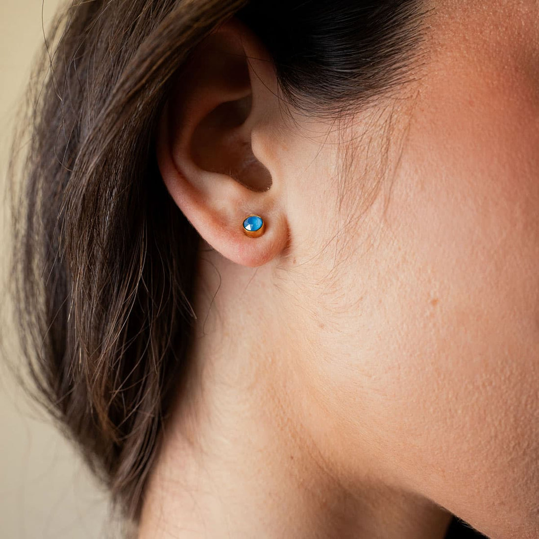 Pendientes Eternal Glintia Azul Anartxy