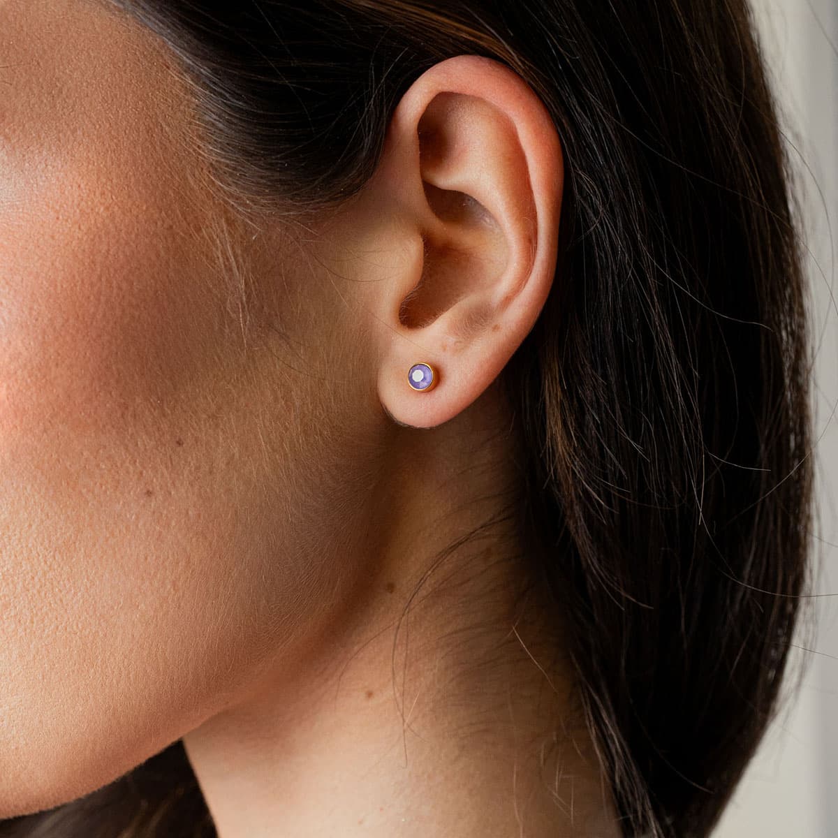 Pendientes Eternal Glintia Morado Anartxy