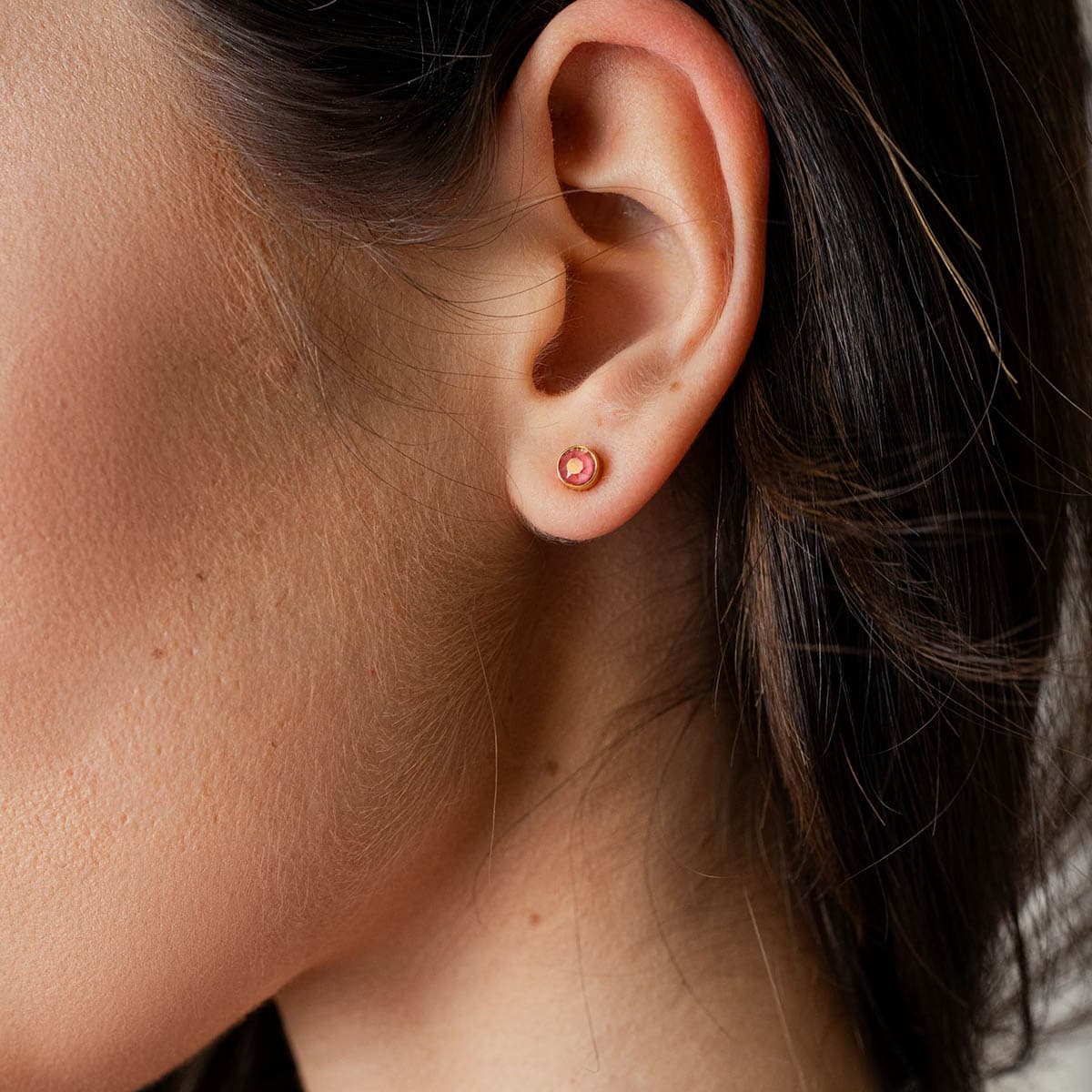 Pendientes Eternal Glintia Rojo Anartxy