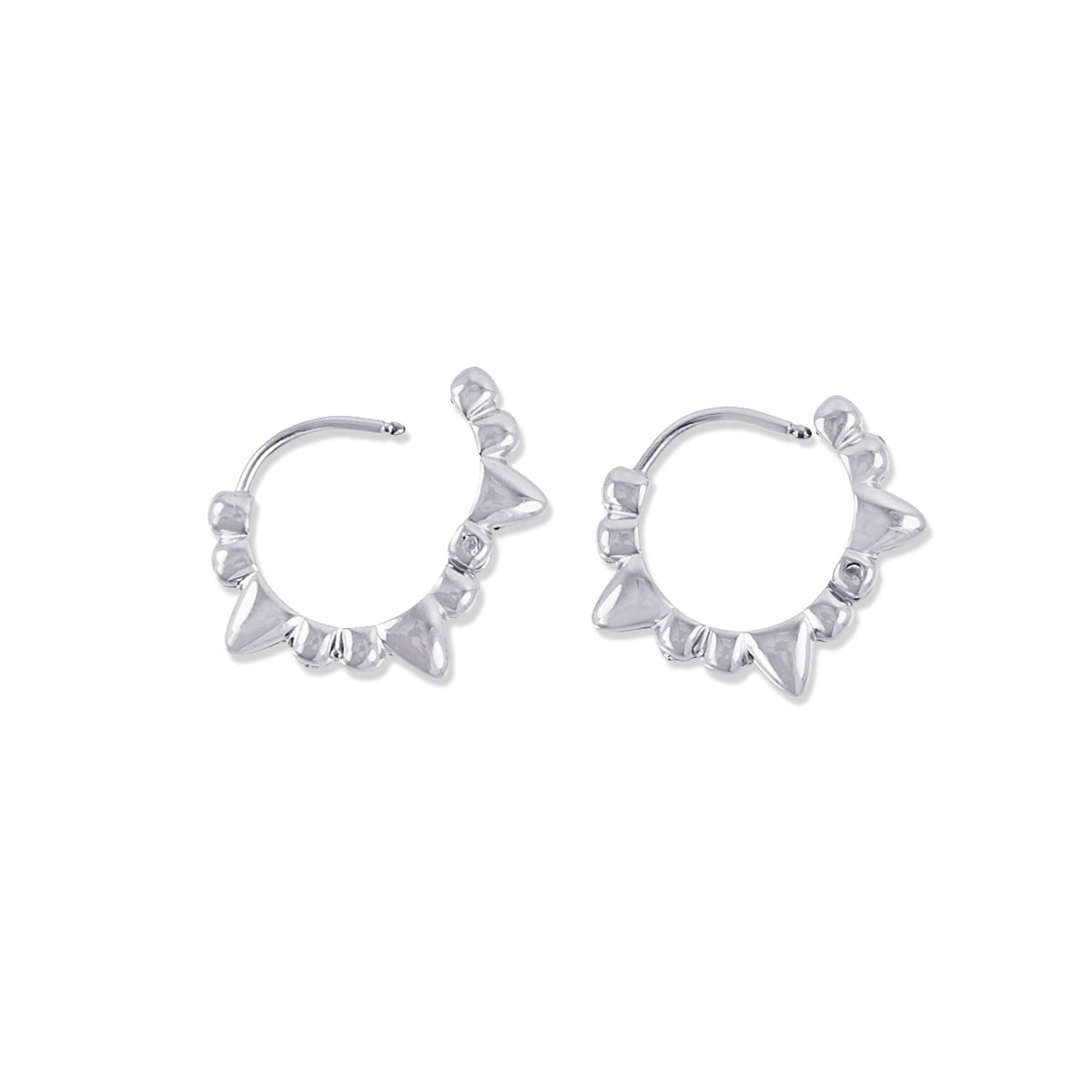 Pendientes Essentials Graft Plateado Anartxy