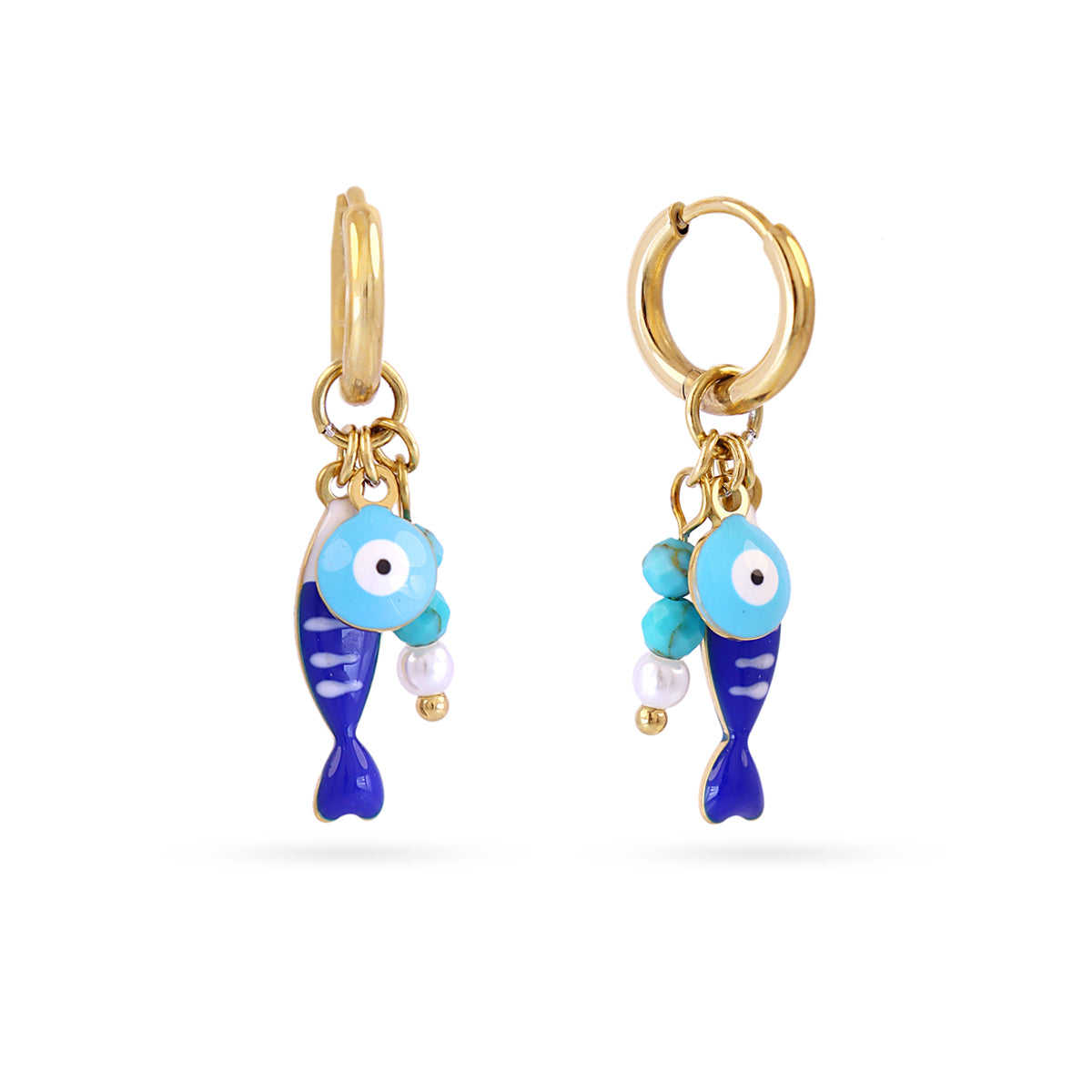 Pendientes Mati Ayla Azul Anartxy