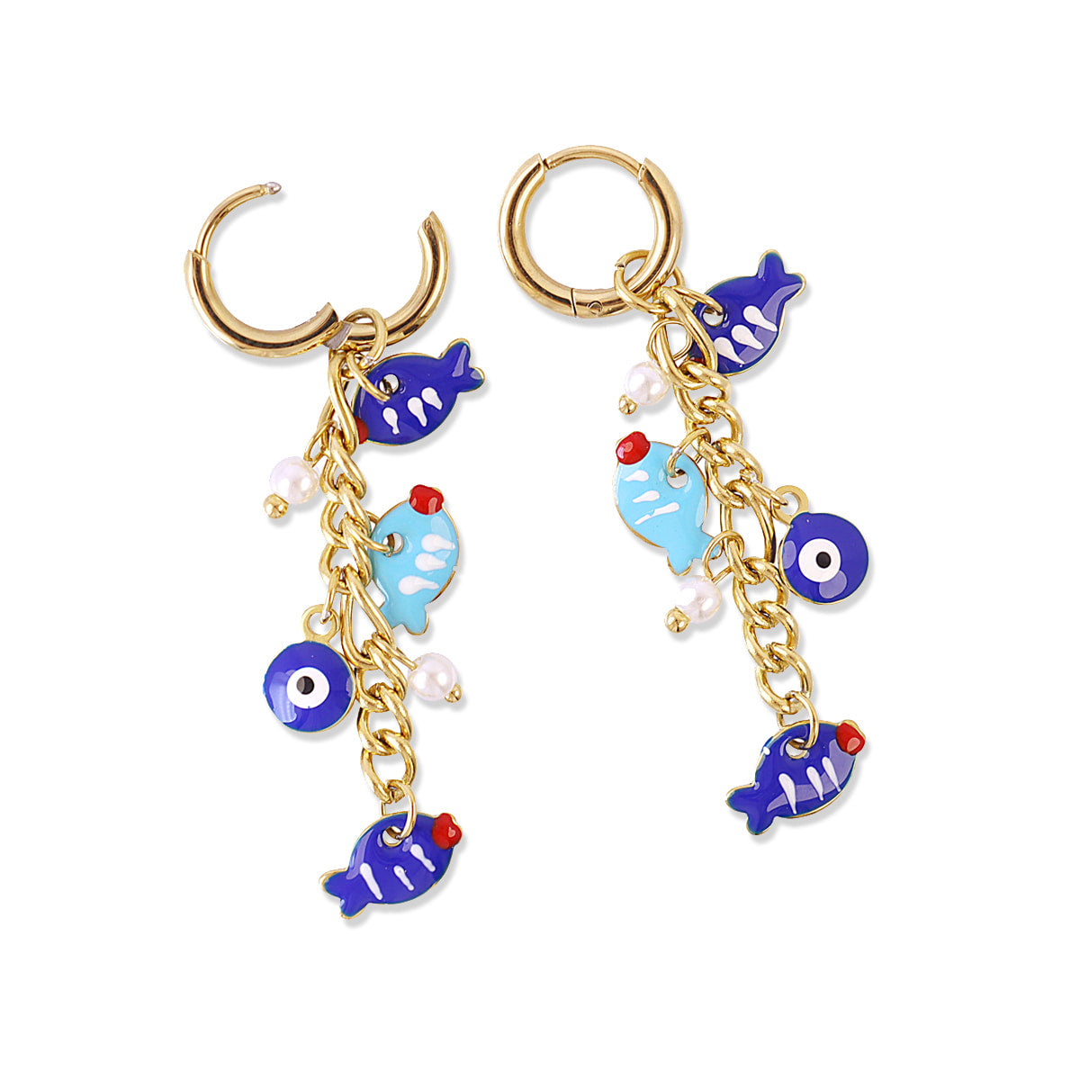 Pendientes Mati Elif Dorado Anartxy