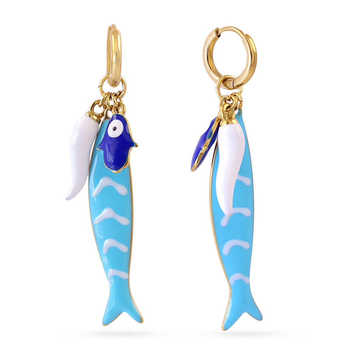Pendientes Mati Ceyda Turquesa Anartxy