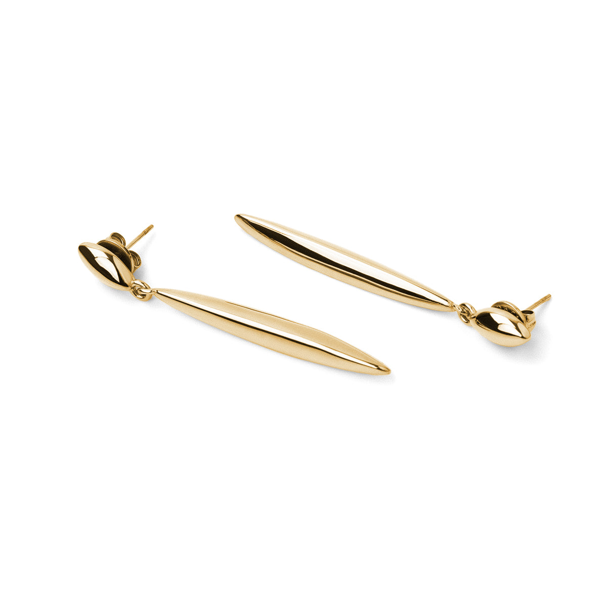 Pendientes Essentials gota alargada Dorado Anartxy