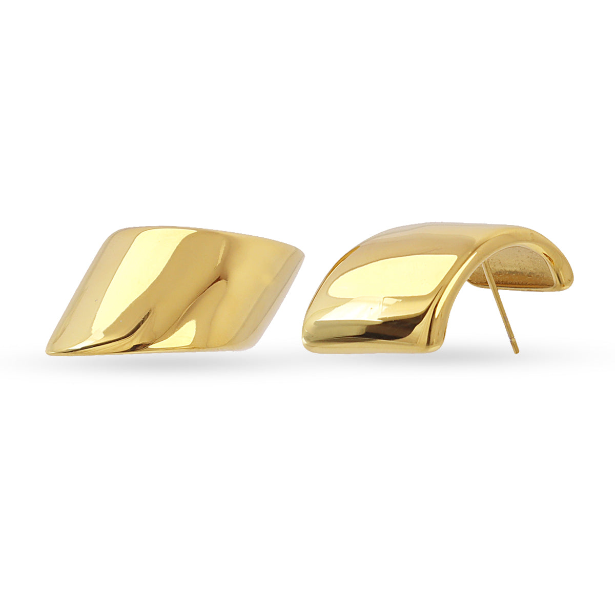 Pendientes Essentials ondas Dorado Anartxy