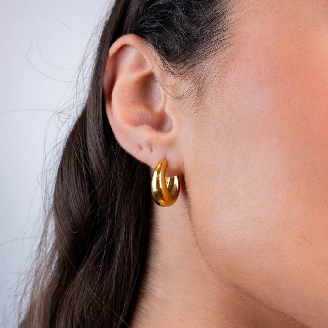 Aros Essentials gota 20 mm Dorado Anartxy