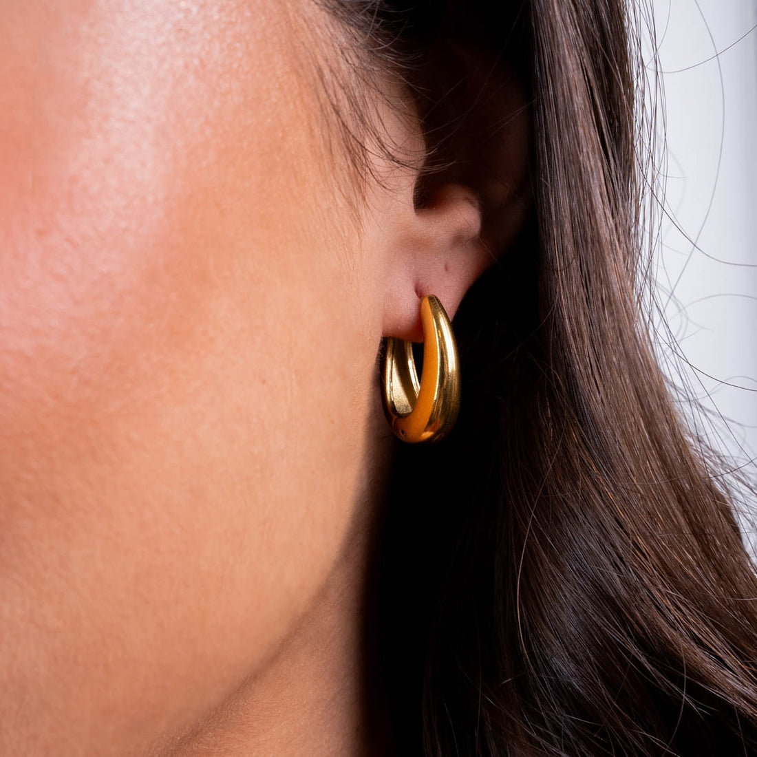 Aros Essentials gota 23 mm Dorado Anartxy
