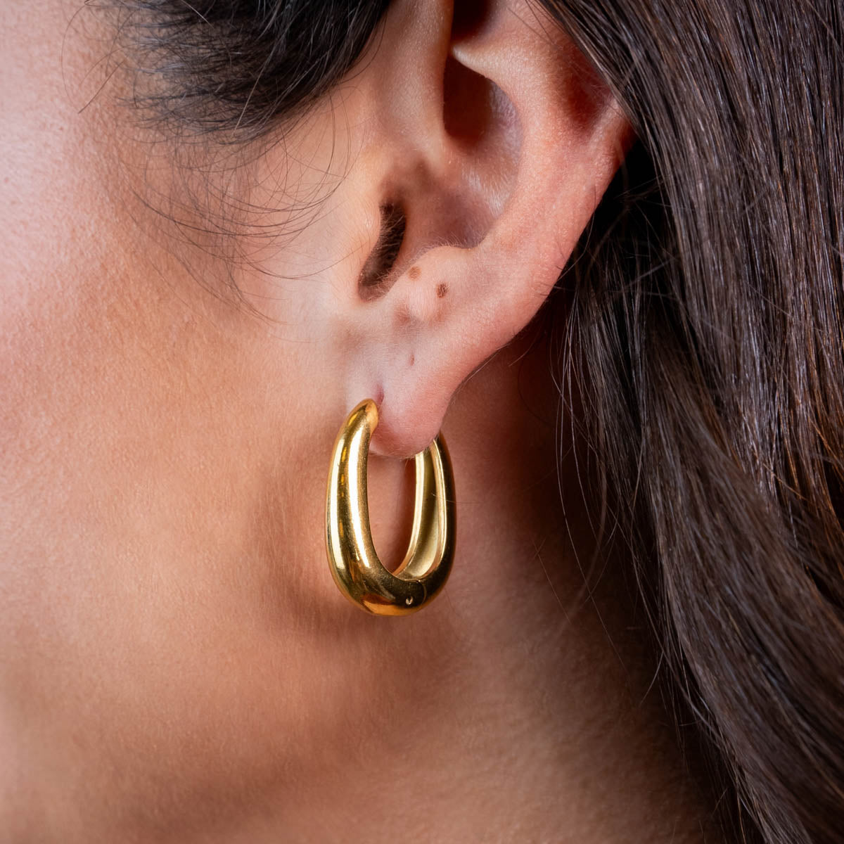 Aros Essentials gota 26 mm Dorado Anartxy